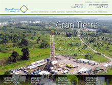Tablet Screenshot of grantierra.com